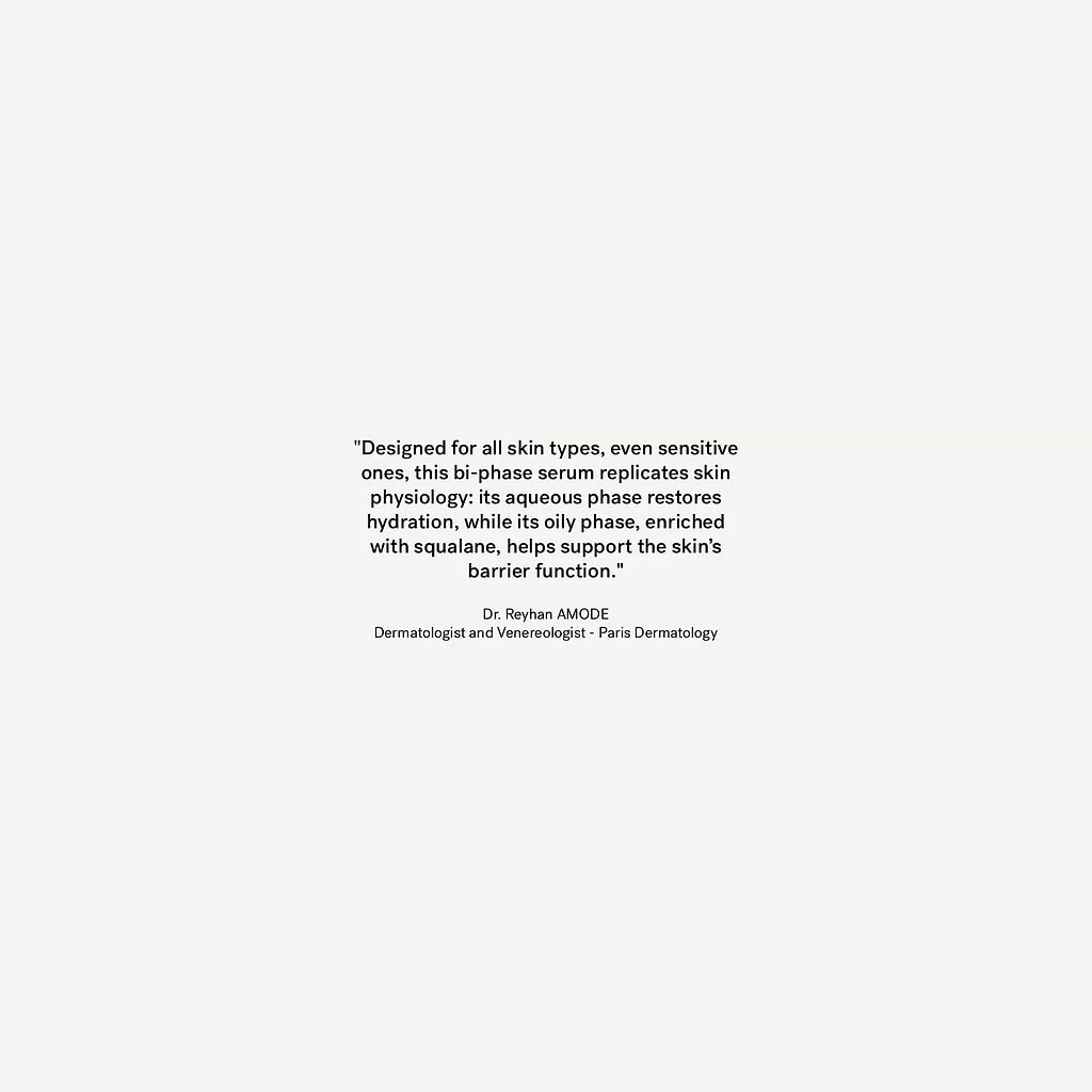 Bi-Phase Repairing Serum 3% NMF Complex + Squalane — Typology