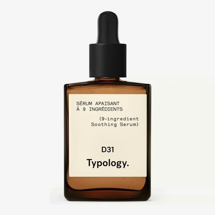 9-Ingredient Soothing Serum — Typology