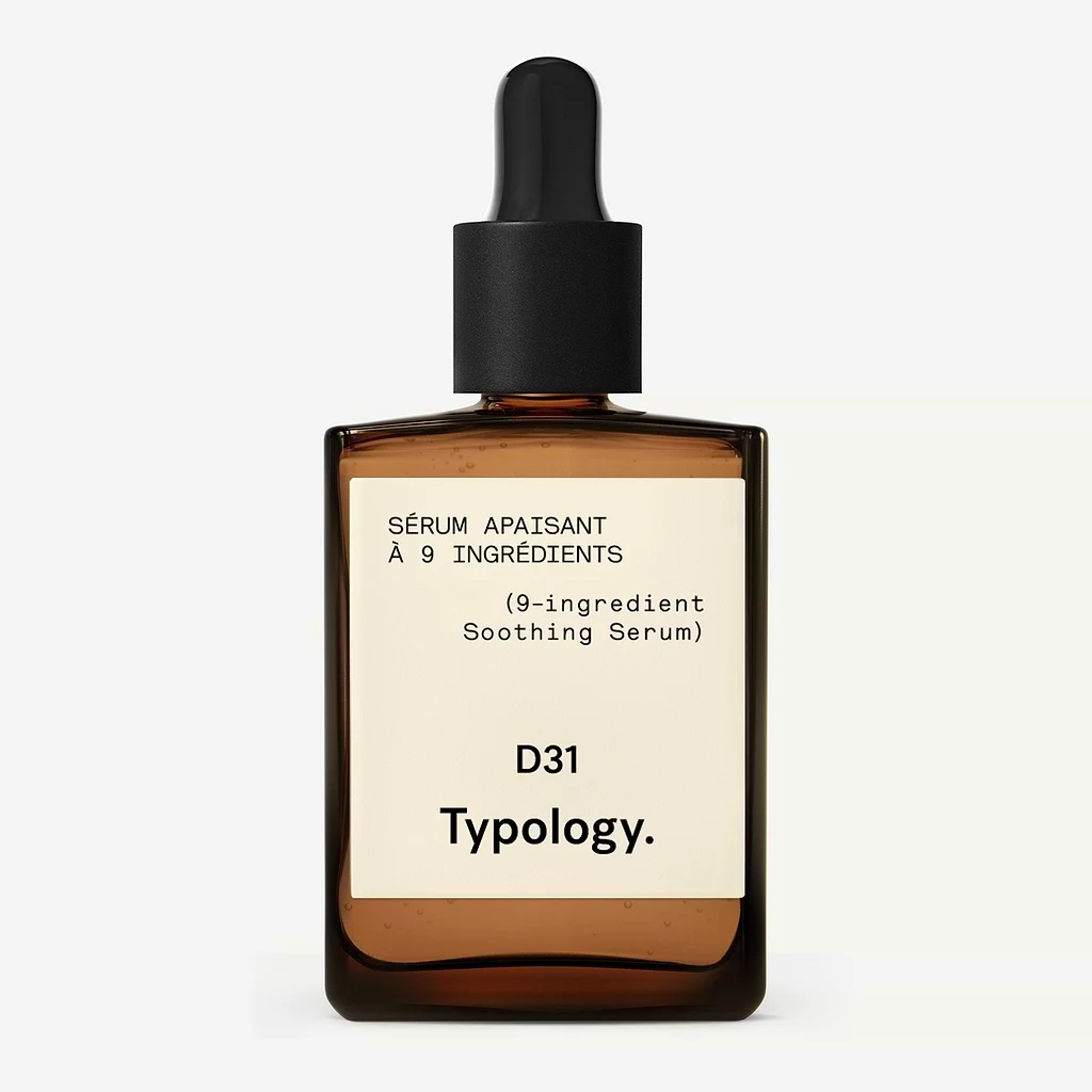 9-Ingredient Soothing Serum — Typology