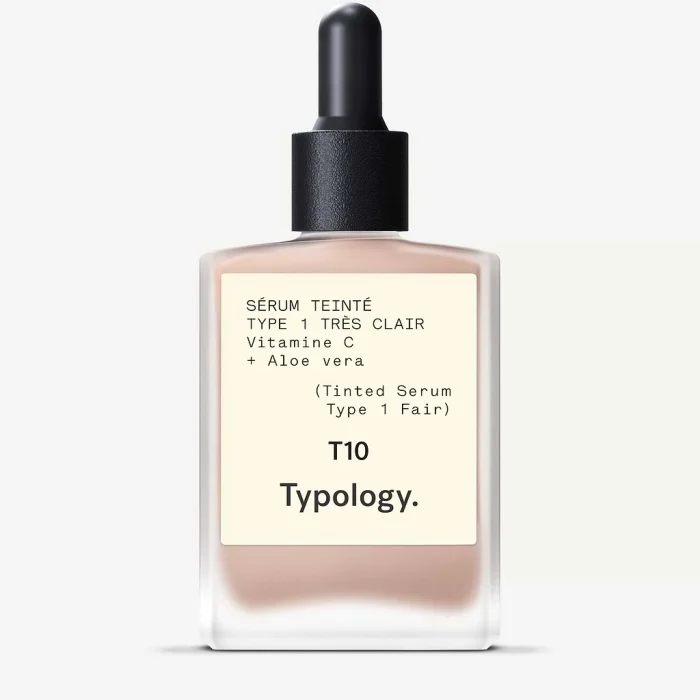 Tinted Serum T10 | Vitamin C + Aloe Vera | T10 | Type 1 | Fair | 1 floz